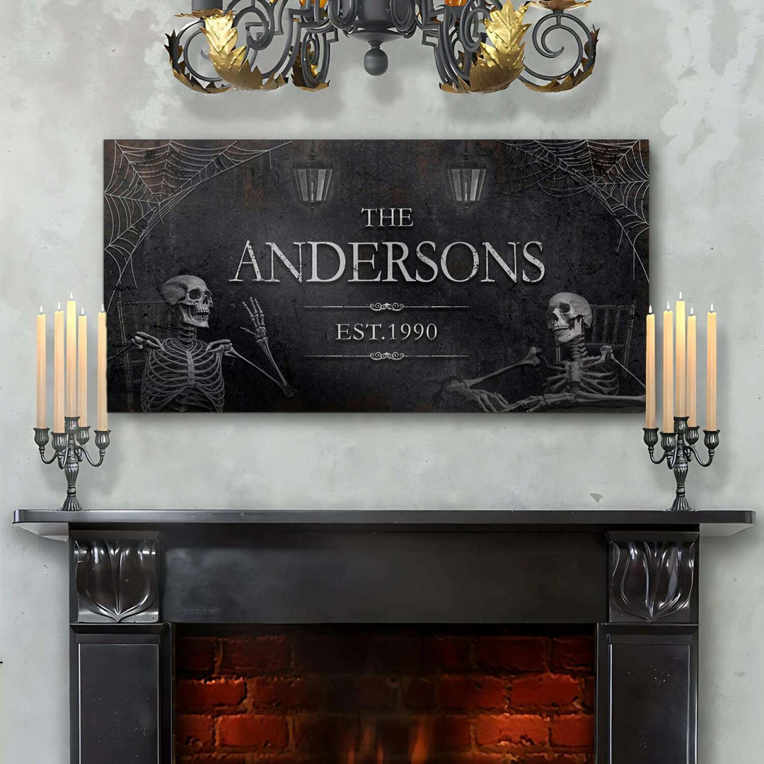 Personalized Gothic Sign VI