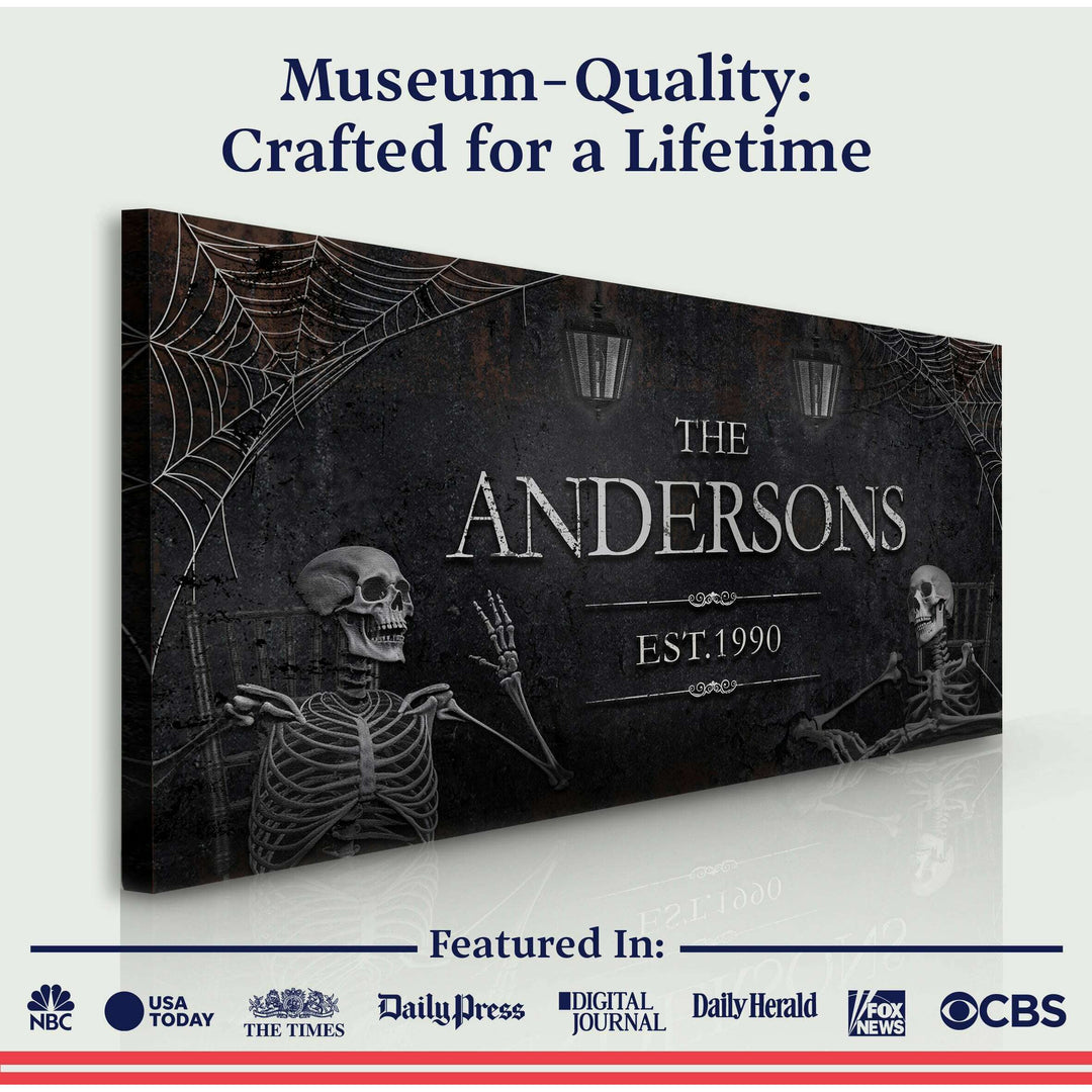 Personalized Gothic Sign VI