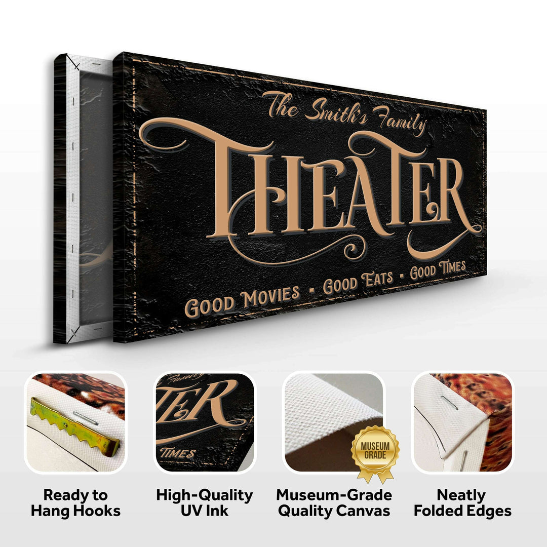 Personalized Theater Sign VI