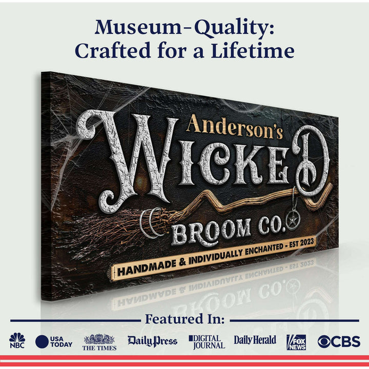 Personalized Wicked Halloween Sign II