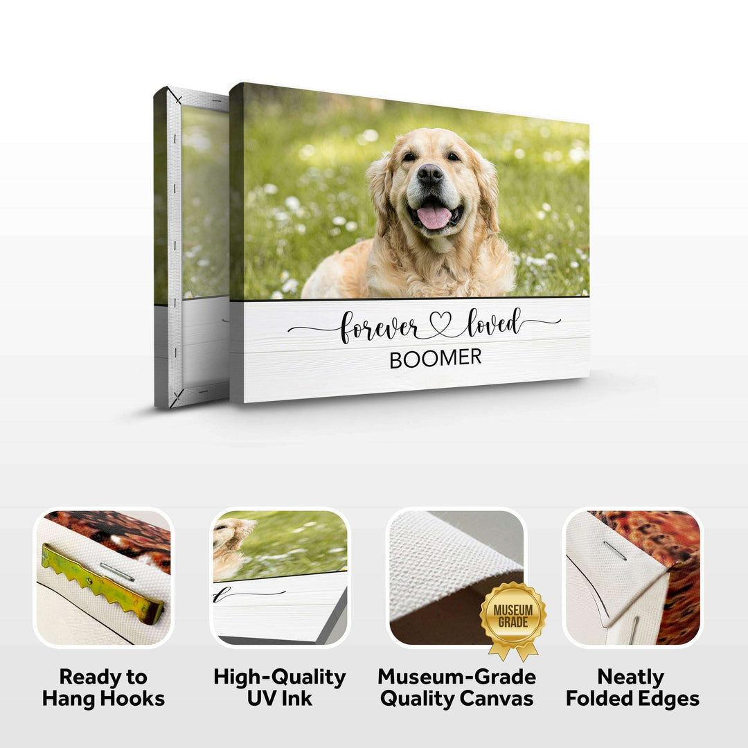 Pet Memorial Sign Forever Loved