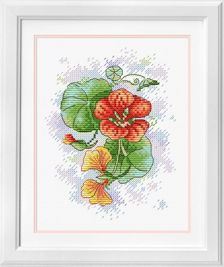 Petals of Tenderness SM-425 Counted Cross Stitch Kit