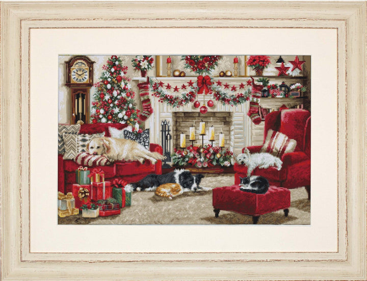 Pets Interior BU5013L Counted Cross-Stitch Kit