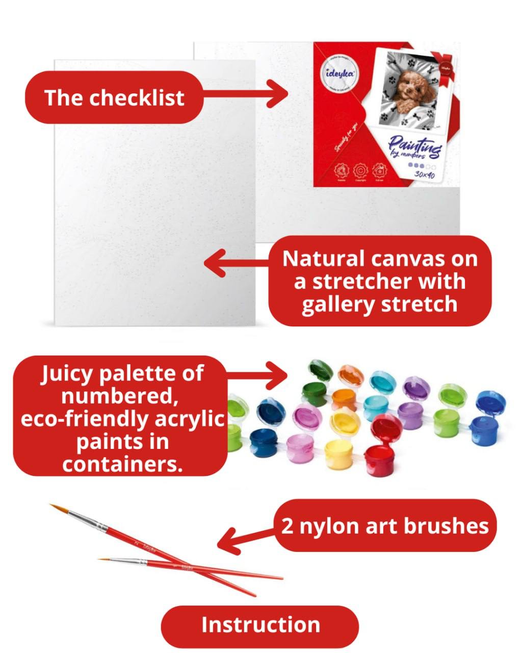 Painting by Numbers kit Picturesque landscape KHO3641