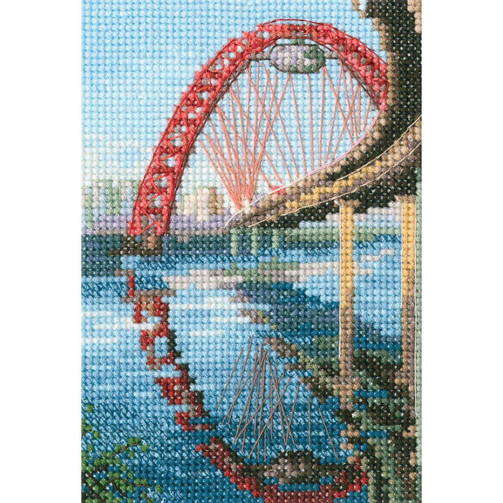 Picturesque bridge C310 Counted Cross Stitch Kit