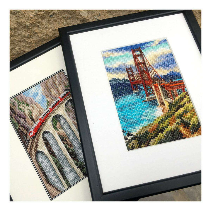 Picturesque bridge C310 Counted Cross Stitch Kit