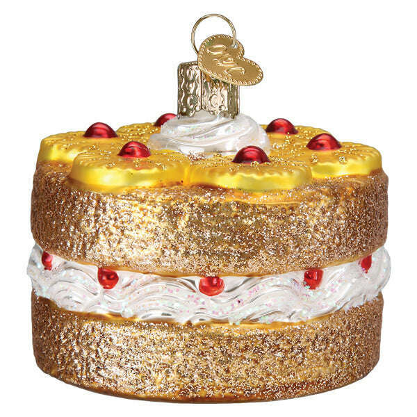 Pineapple Upsidedown Cake Ornament