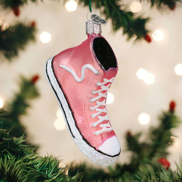 Pink High-top Sneaker