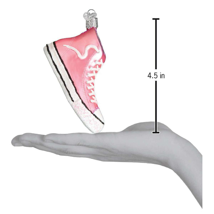 Pink High-top Sneaker
