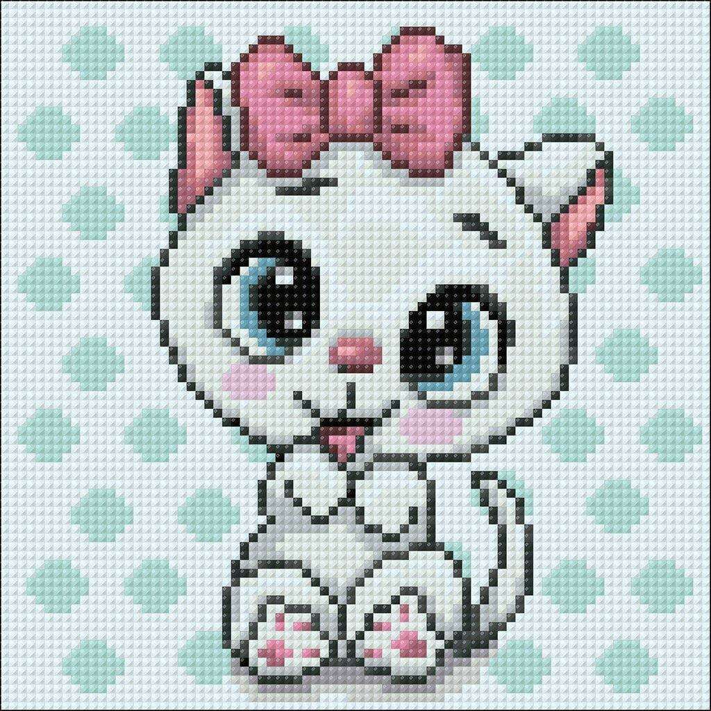 Pink Nose CS2474 7.9 x 7.9 inches Crafting Spark Diamond Painting Kit
