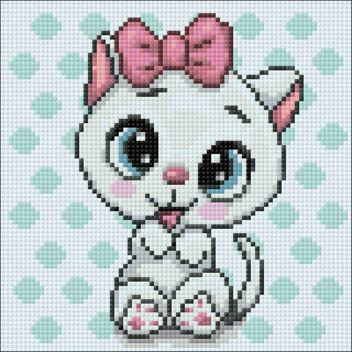 Pink Nose CS2474 7.9 x 7.9 inches Crafting Spark Diamond Painting Kit