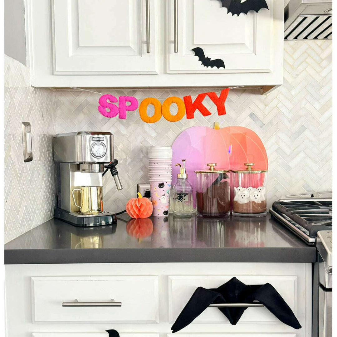 Pink ombre Pumpkin Serving Tray