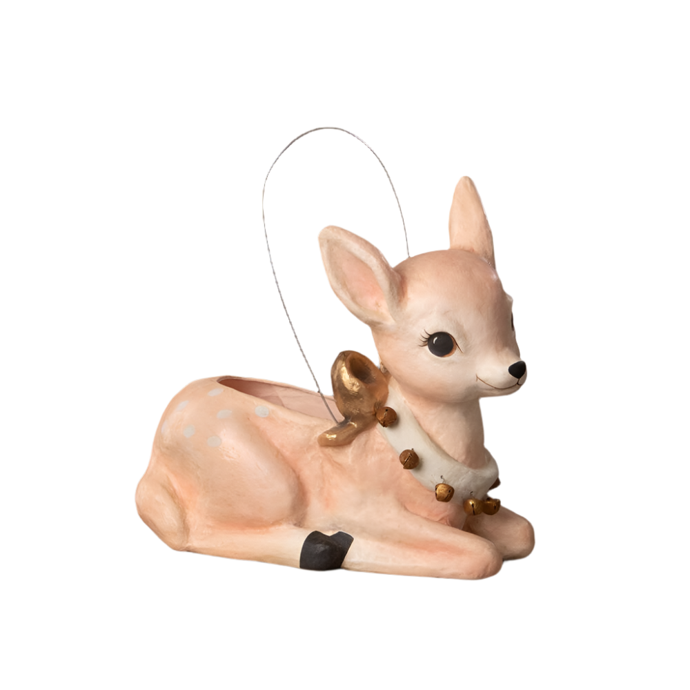 Pinky Reindeer Bucket by Bethany Lowe Designs SHIPPING LATE NOVEMBER