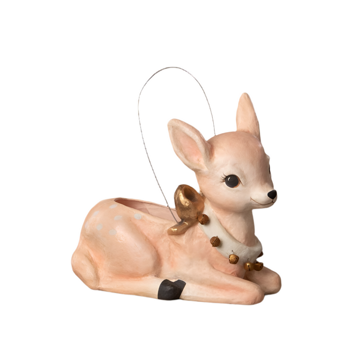 Pinky Reindeer Bucket by Bethany Lowe Designs SHIPPING LATE NOVEMBER