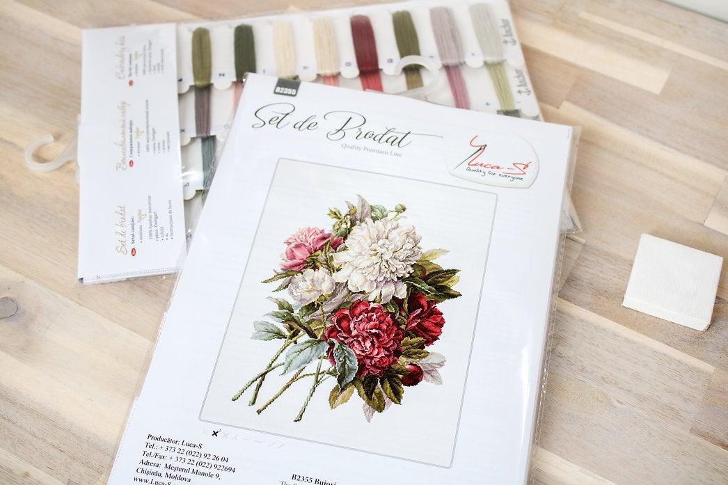 Piones B2355L Counted Cross-Stitch Kit