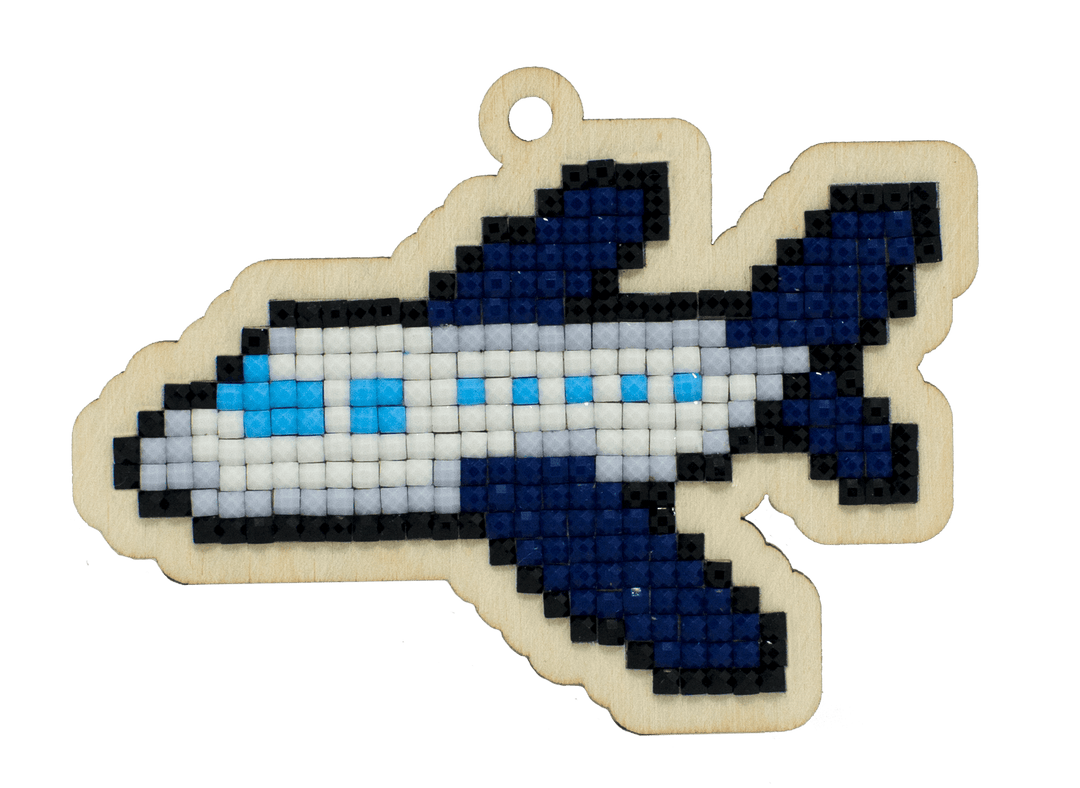 Plane CSw388 Diamond Painting on Plywood Kit