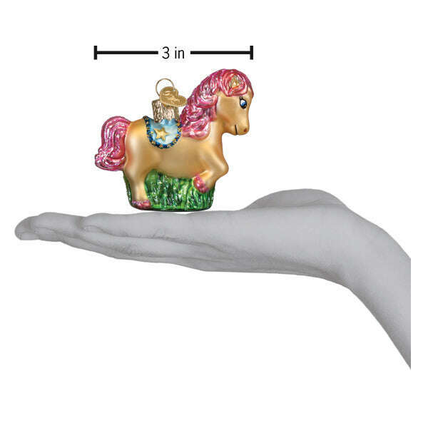 Playful Pony Ornament