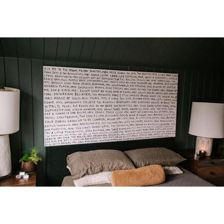 "Playlist in White" Art Print - Quirks!