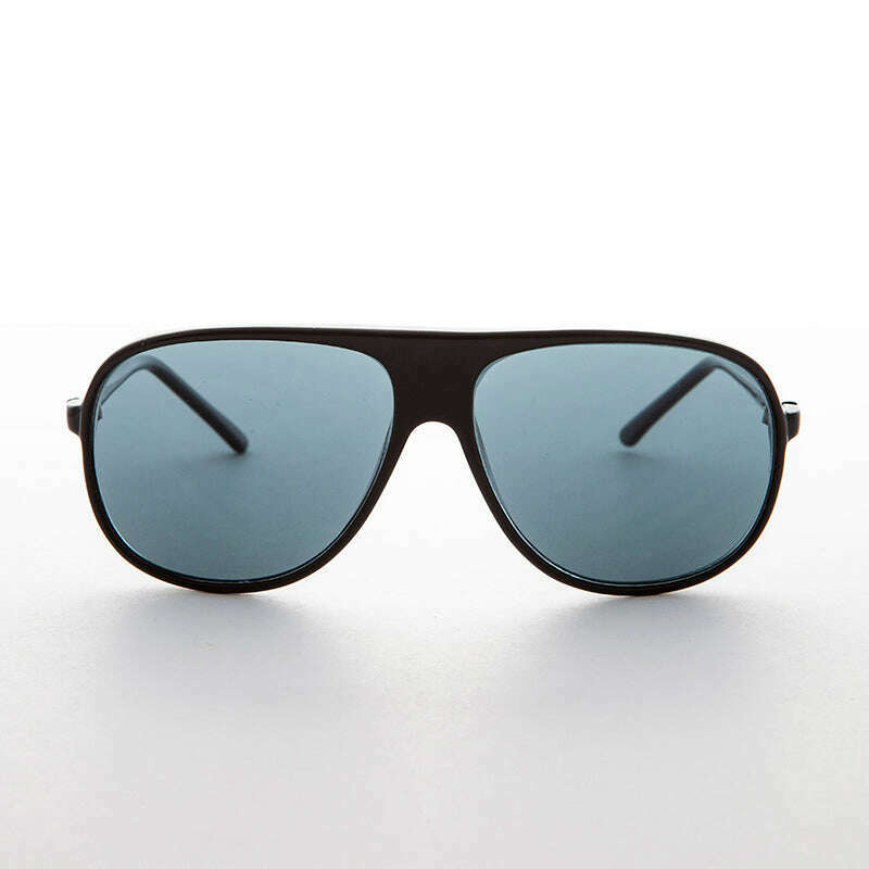 Polarized Glass Lens Aviator Vintage Sunglass - Flight Captain
