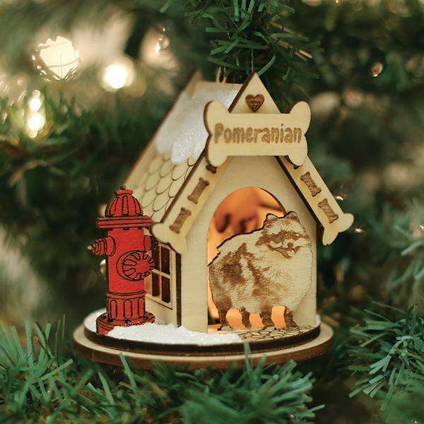 Pomeranian Ornament