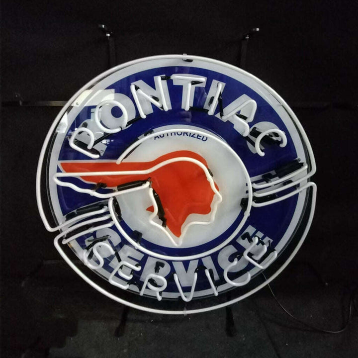 Pontiac Service Neon Signs