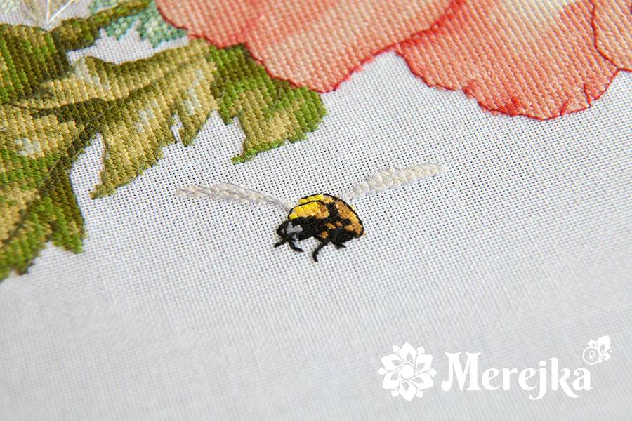 Poppies K-33 Counted Cross-Stitch Kit