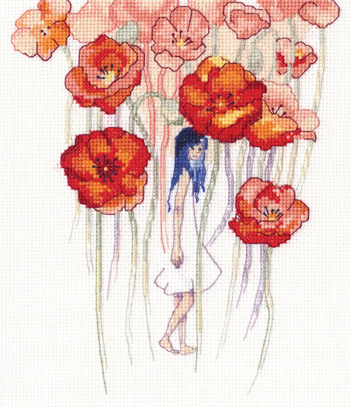Poppyhead M629 Counted Cross Stitch Kit