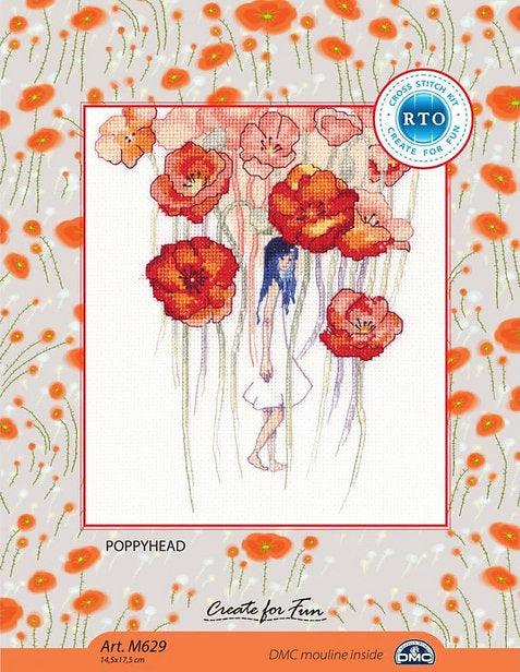 Poppyhead M629 Counted Cross Stitch Kit
