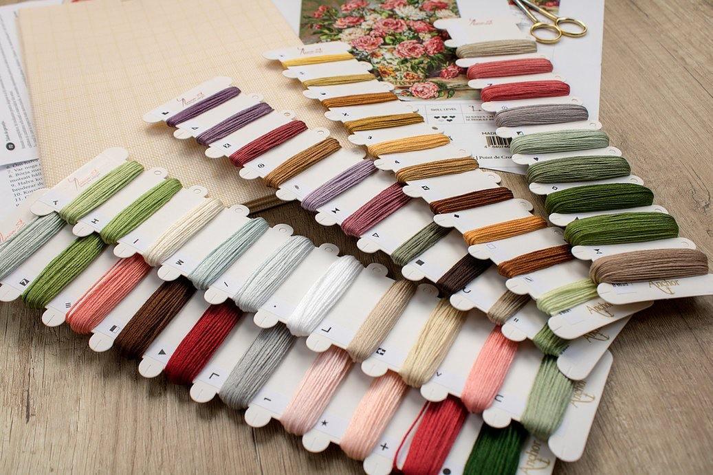 Posies for the Princess B603L Counted Cross-Stitch Kit