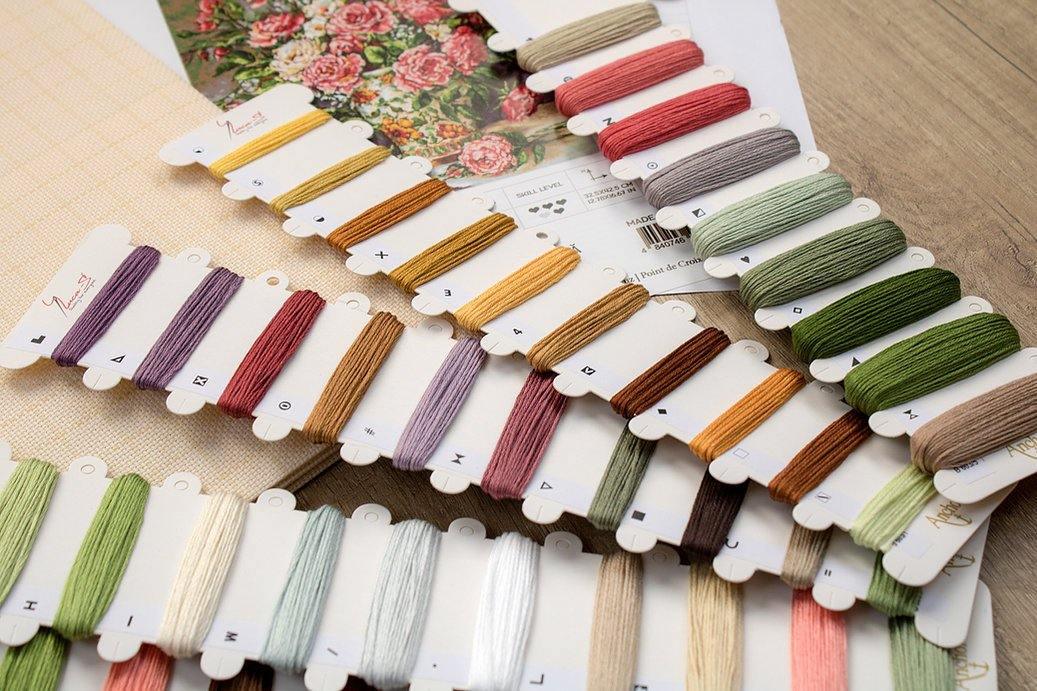 Posies for the Princess B603L Counted Cross-Stitch Kit