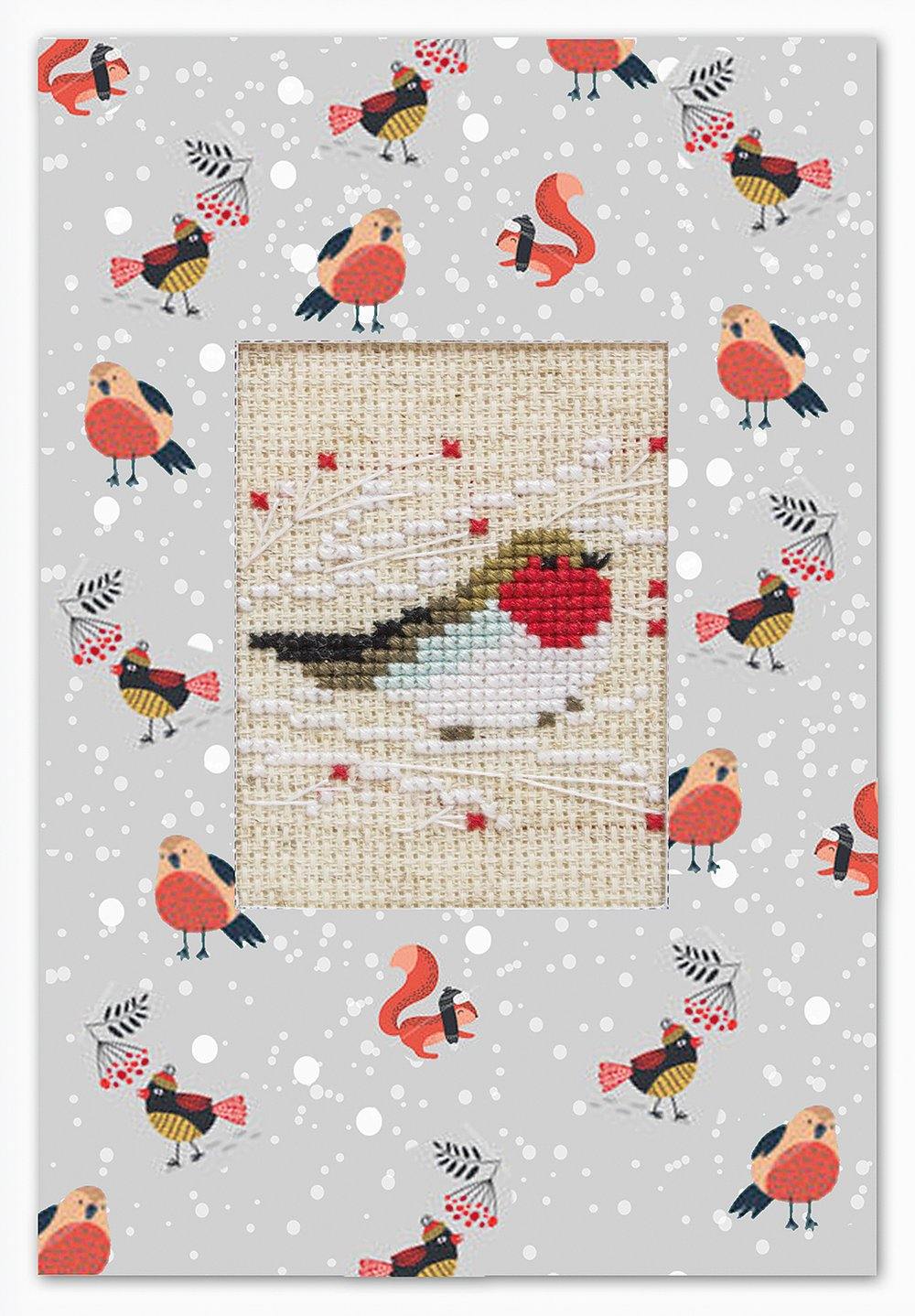 Post Card SP-72L Counted Cross-Stitch Kit