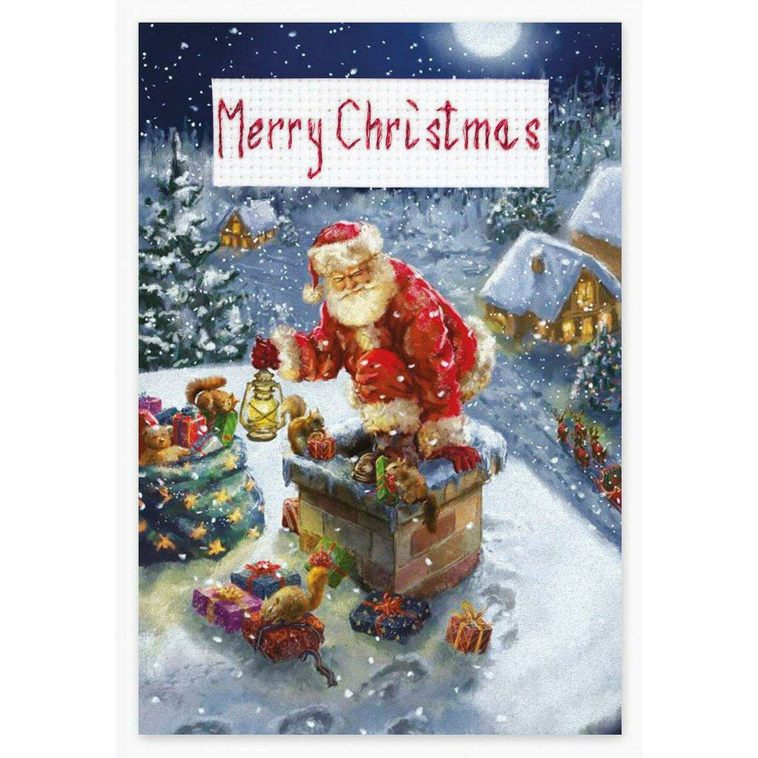 Post Card SP-93L Counted Cross-Stitch Kit