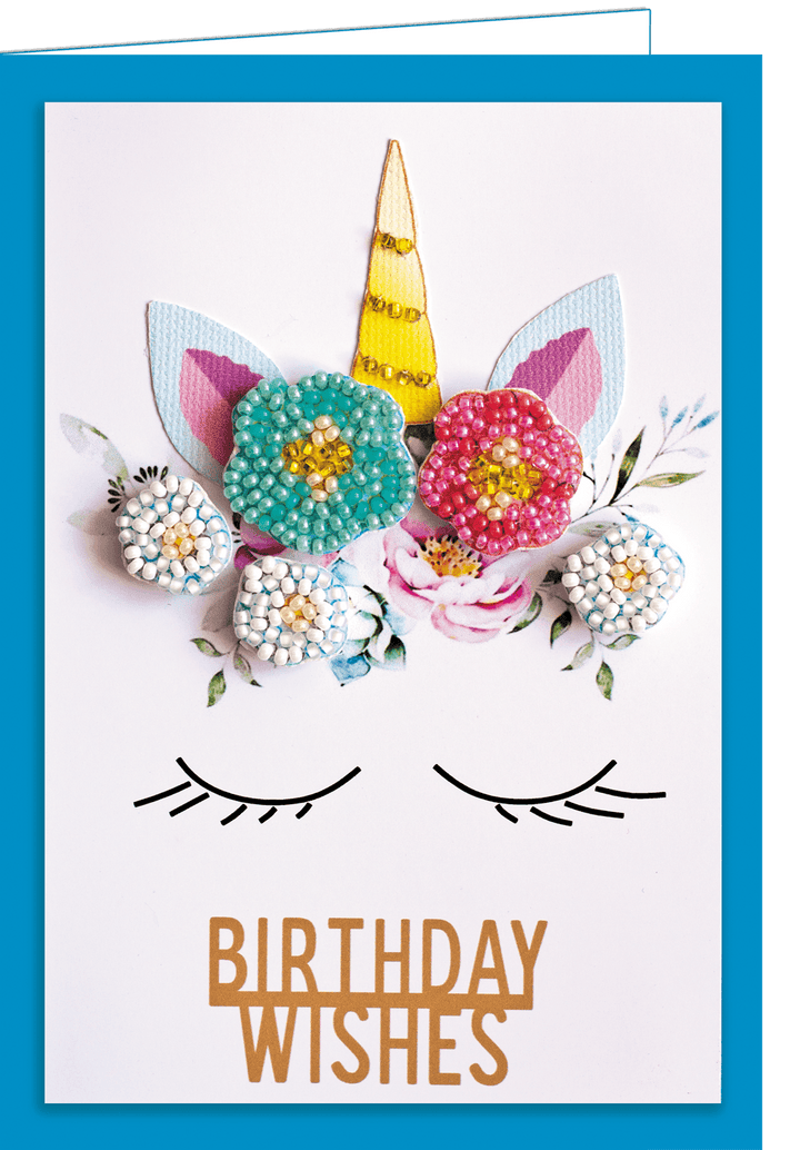 Postcard cross-stitch kit - Believe in miracles! AOO-007