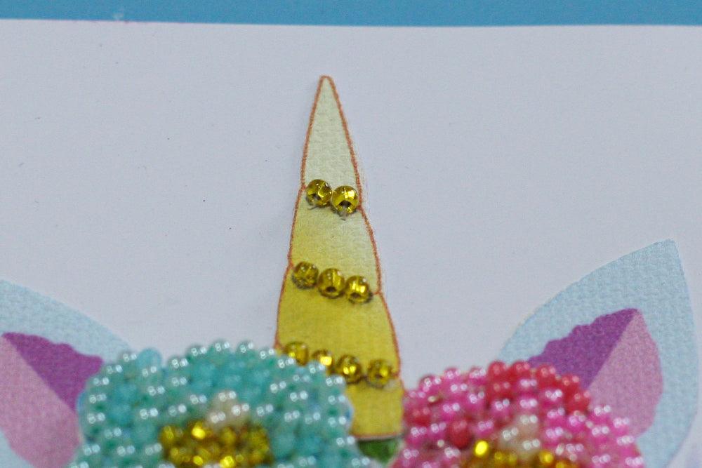 Postcard cross-stitch kit - Believe in miracles! AOO-007