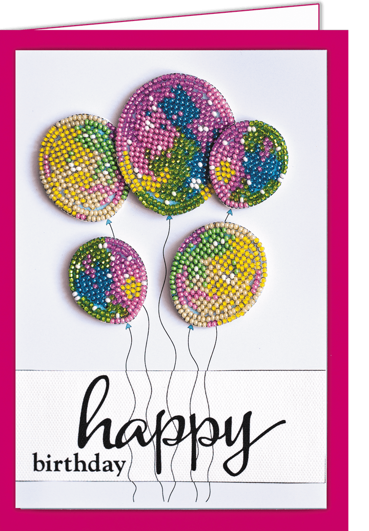 Postcard cross-stitch kit - Making dreams come true! AOO-002