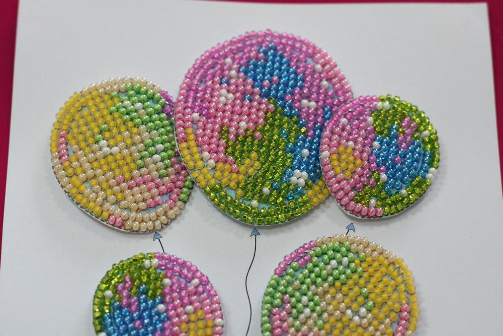 Postcard cross-stitch kit - Making dreams come true! AOO-002