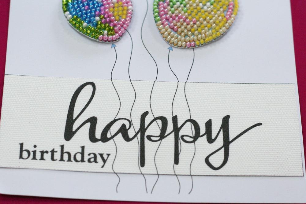 Postcard cross-stitch kit - Making dreams come true! AOO-002