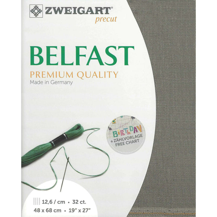 Precut Belfast 32 count Granit 3609/7025
