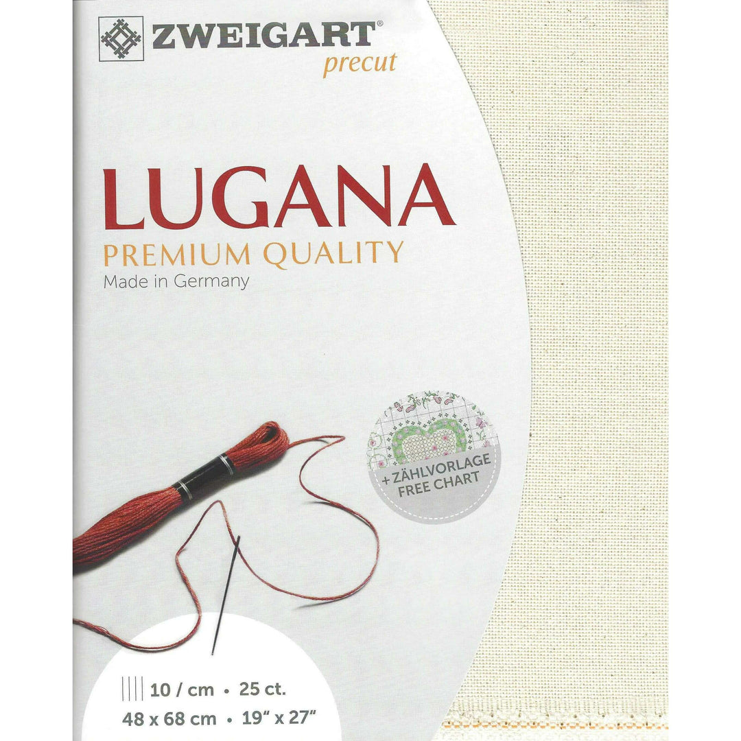 Precut Lugana 25 count Grey-Beige 3835/899