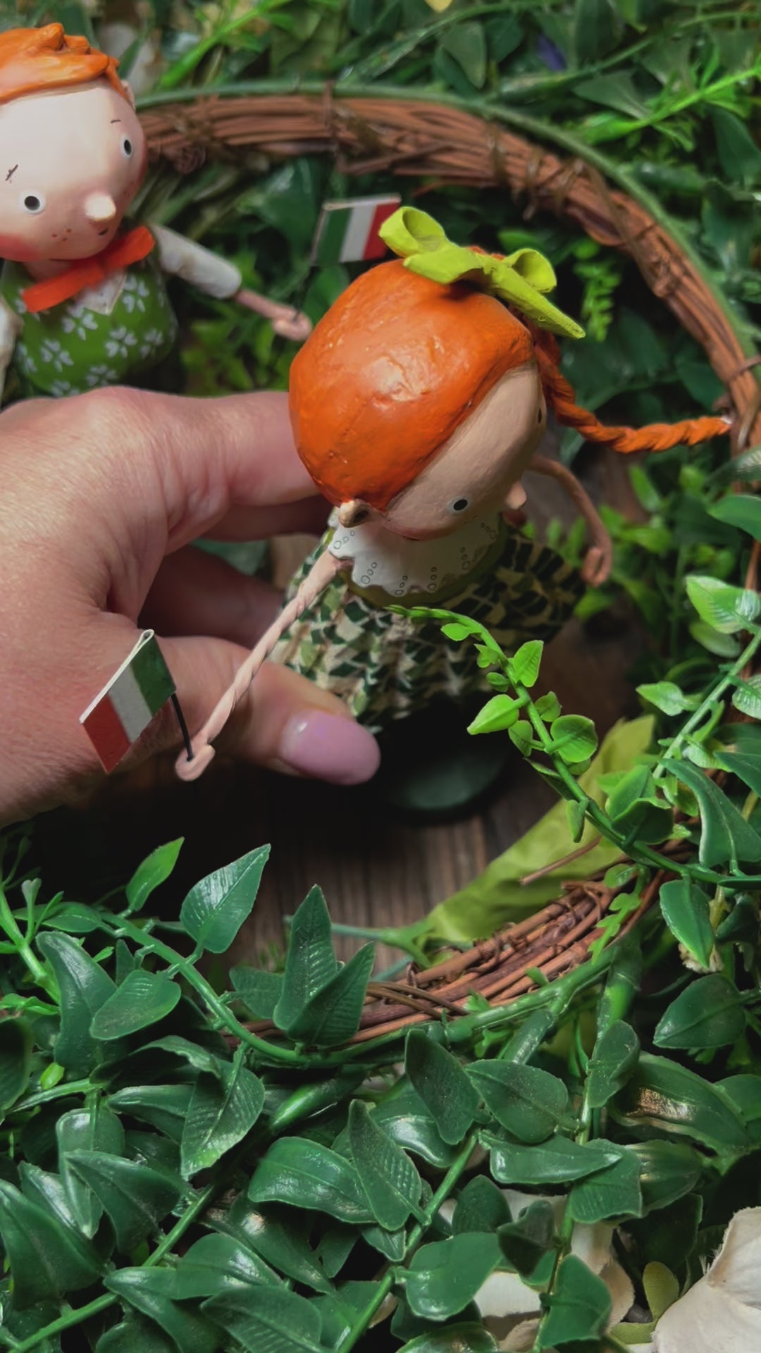 Kristin Go Braugh© Lori Mitchell St. Patrick's Day Figurine