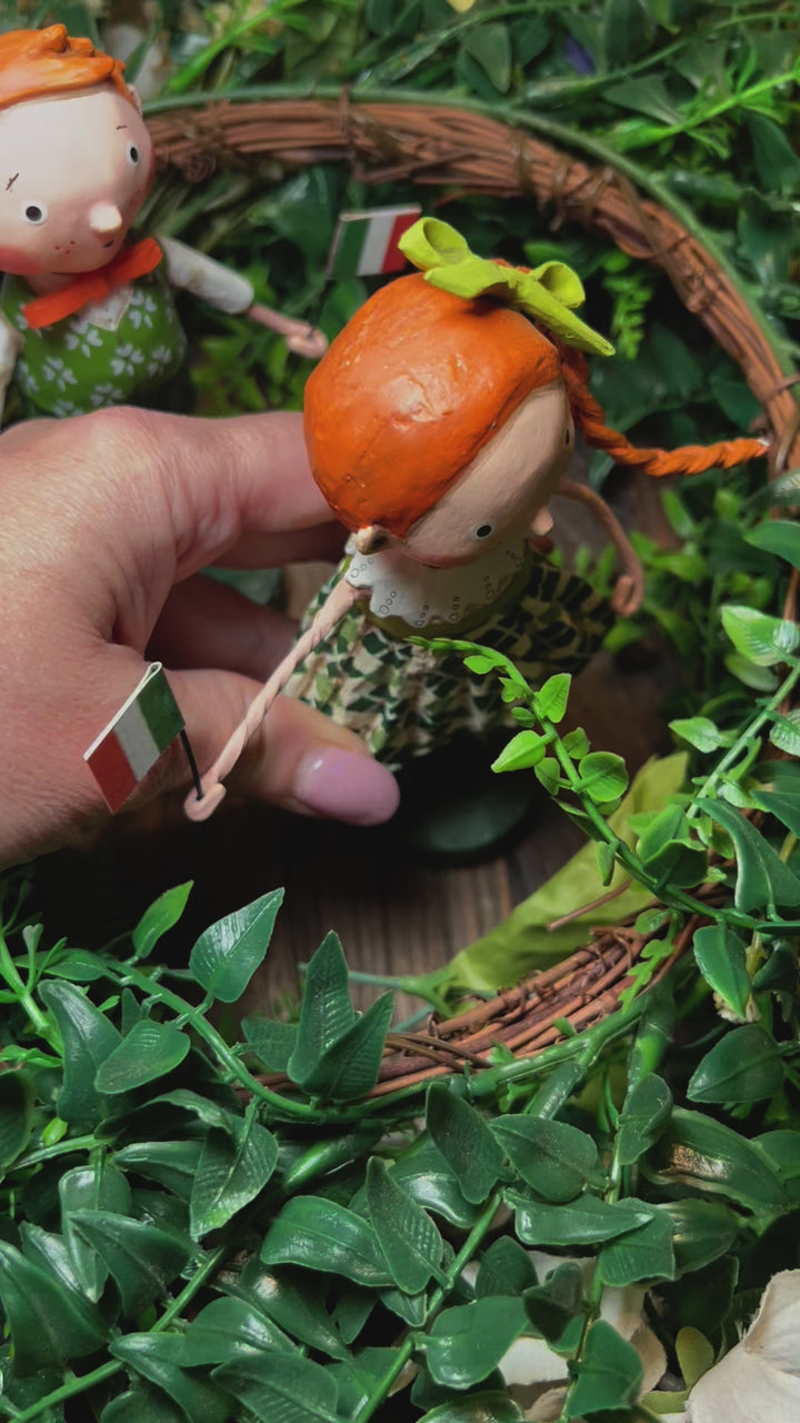 Kristin Go Braugh© Lori Mitchell St. Patrick's Day Figurine