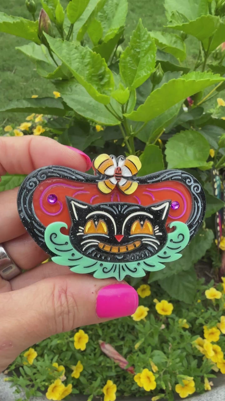 Catcha Candy Corn Brooch by Johanna Parker x Lipstick & Chrome