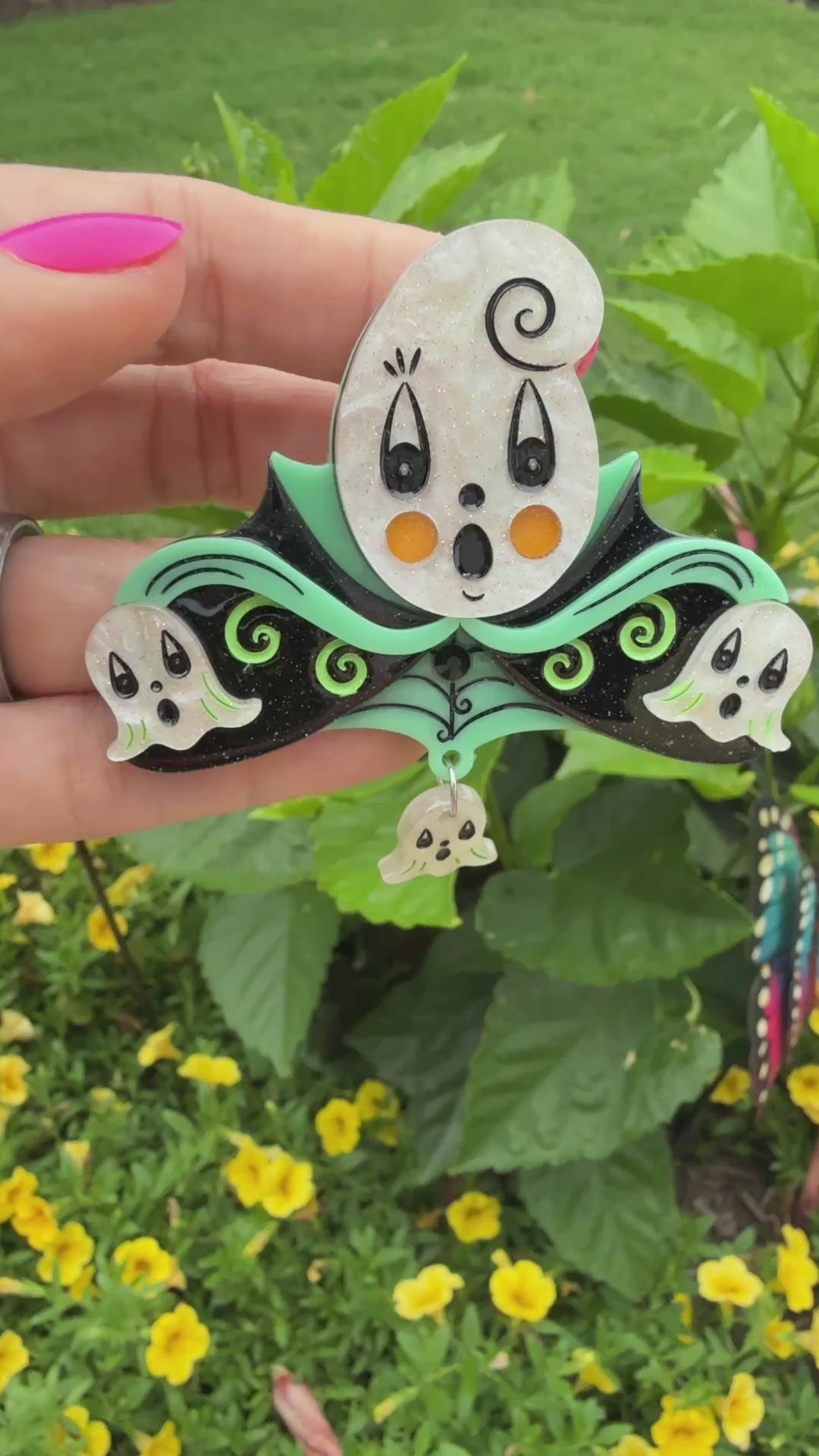 Johanna Parker's Ghostie Garden Set by Lipstick & Chrome - SHIPS AUGUST