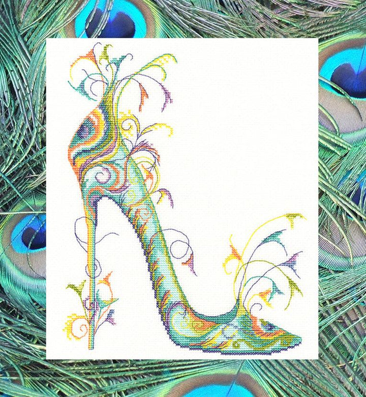 Proud As A Peacock XSK1 Counted Cross Stitch Kit