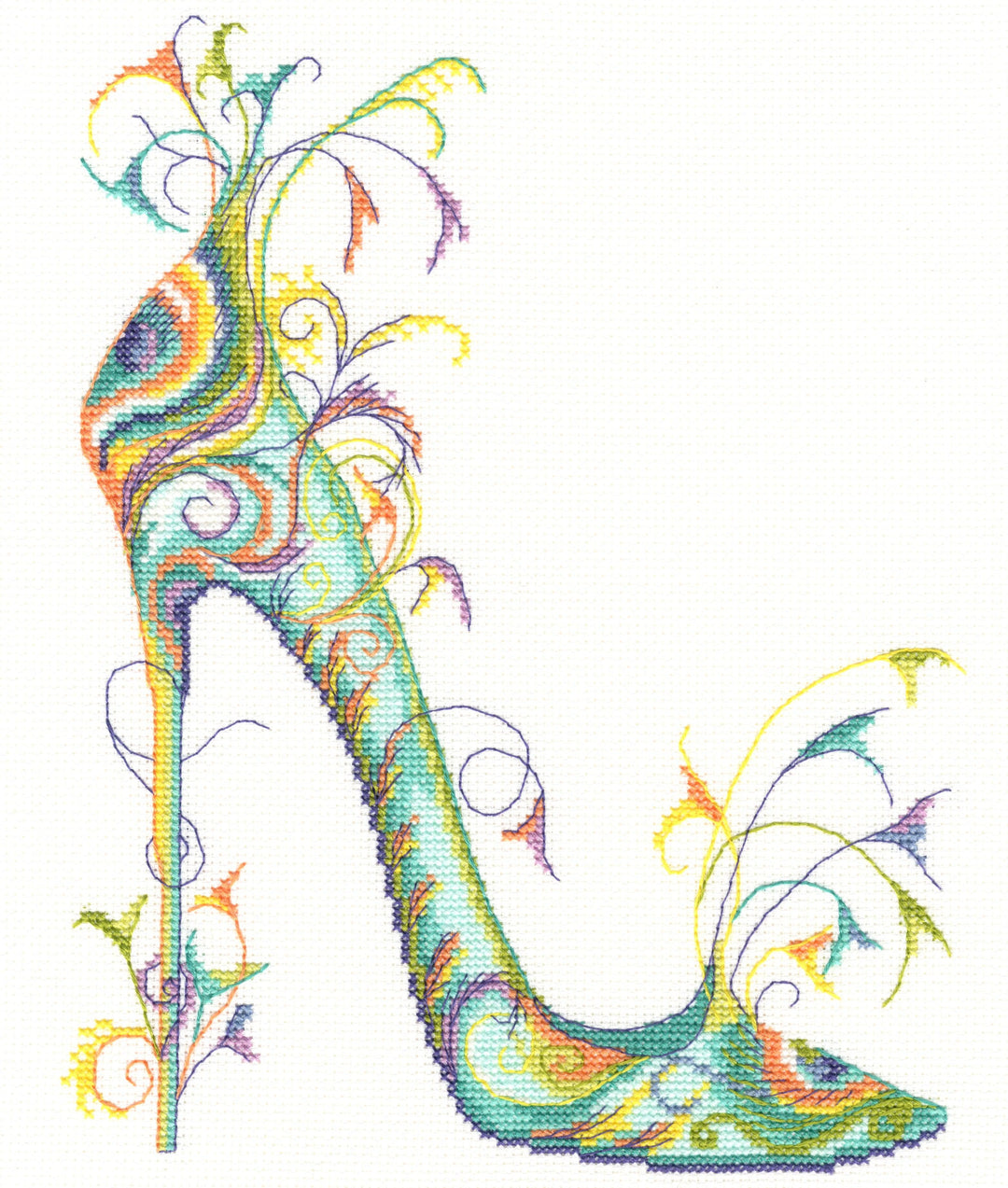 Proud As A Peacock XSK1 Counted Cross Stitch Kit