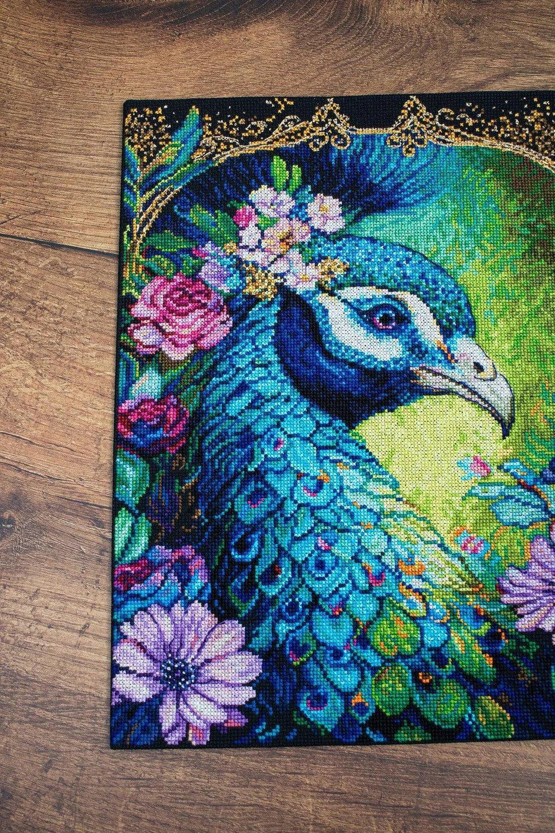 Proud Cerulean BU5035L Counted Cross-Stitch Kit