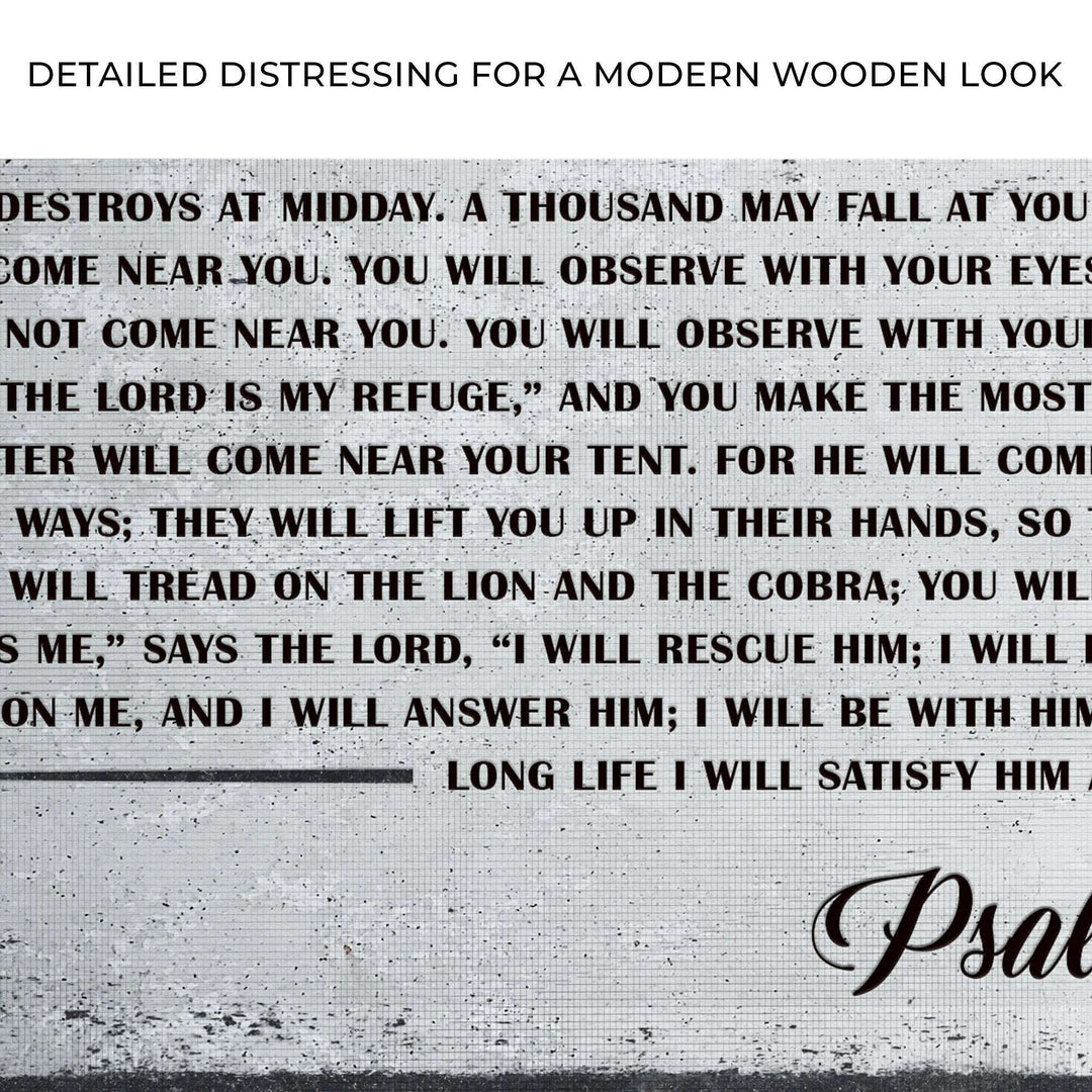 Psalm 91 - Whoever Dwells In The Shelter Of The Most High Sign IV