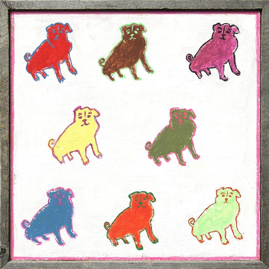 "Pug Love" Art Print - Quirks!