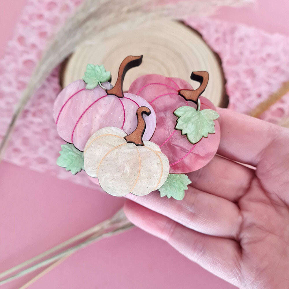 Pumpkin Patch Necklace by Cherryloco Jewellery 4