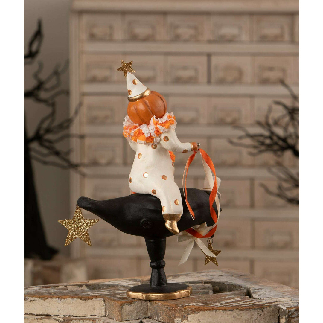 Pumpkinhead on Crow by Bethany Lowe Designs, image 2